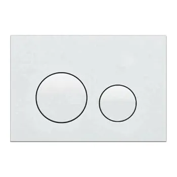 Splachovací tlačítko KK-Pol M11 splachovací tlačítko pro WC, bílé (SPP/110/0/K)