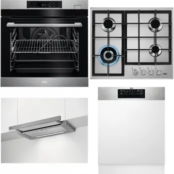 Set domácích spotřebičů AEG BSK782380M + AEG Mastery StepPower HGB64420SM + AEG DPE5660M + AEG FEE72706PM