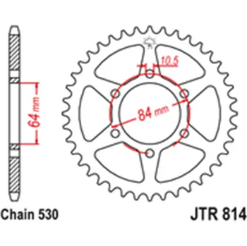Řetězová sada pro motocykl Zadní rozeta Suzuki GS 400 LX 1980 41 zubů