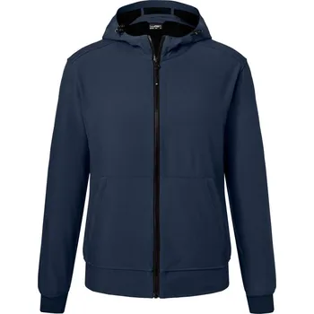 Pánská vesta Daiber Pánská softshell bunda Hooded Softshell Jacket JN1146 Barva: Modrá námořní, Velikost: XL