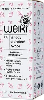 Hnojivo Weiki 08 probiotika pro jahody a drobné ovoce 100 ml