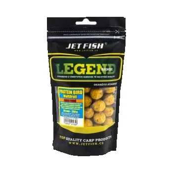 Boilies Jetfish Jet Fish Extra tvrdé boilie Legend Range - Protein Bird/Multifruit - 250g Velikost: 30 mm