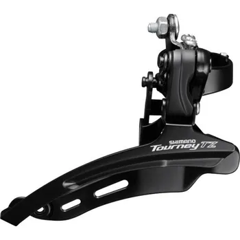 Přesmykač přesmykač SHIMANO Tourney TZ FD-TZ500-D 31,8 dolní tah, černý (42z), v krabičce