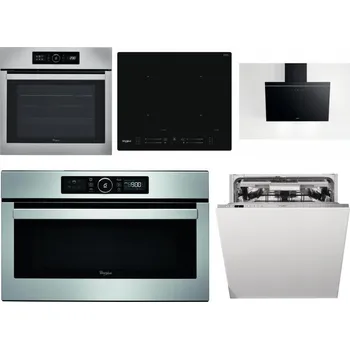 Set domácích spotřebičů WHIRLPOOL ABSOLUTE AKZ9 6230 IX + WHIRLPOOL WL S7260 NE + WHIRLPOOL AKR 62F LT K + WHIRLPOOL ABSOLUTE AMW 730 IX + WHIRLPOOL WIO 3T133 PLE