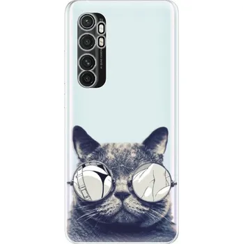 Odolné silikonové pouzdro iSaprio - Crazy Cat 01 - Xiaomi Mi Note 10 Lite