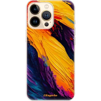 Odolné silikonové pouzdro iSaprio - Orange Paint - iPhone 13 Pro