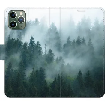 Pouzdro na mobilní telefon Flipové pouzdro iSaprio - Dark Forest - iPhone 11 Pro