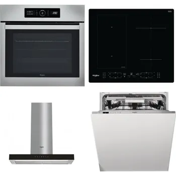 Set domácích spotřebičů WHIRLPOOL ABSOLUTE AKZ9 6230 IX + WHIRLPOOL WL B8160 NE + WHIRLPOOL WHBS 62F LT K + WHIRLPOOL WIO 3O540 PELG