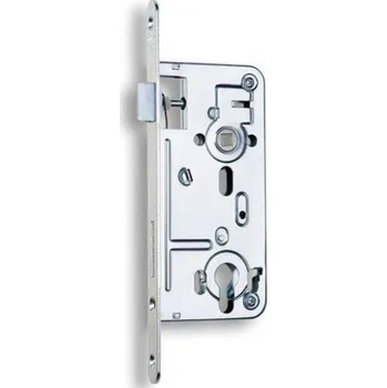 zadlabací zámek Zámek zadlabací vložkový HOBES 24027 C 90/50/8/18x250x2,5 P/L s převodem dvouzápadový