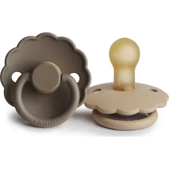 FRIGG Daisy Latex 2-Pack Croissant/Portobello - size 1