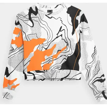 Dámská mikina 4F 4FSS23TSWSF250 MULTICOLOUR ALLOVER Dámská mikina US XL 4FSS23TSWSF250 MULTICO ALLO