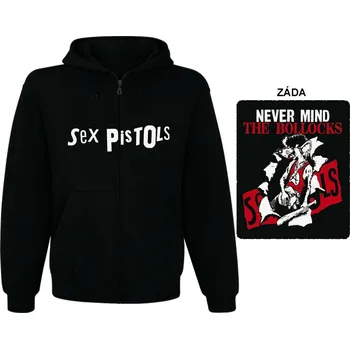 Pánská mikina Sex Pistols - mikina s kapucí a zipem