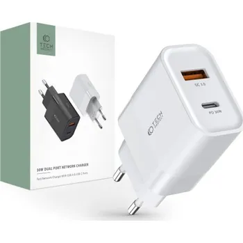 Tech Protect PD30W/QC3.0 bílá