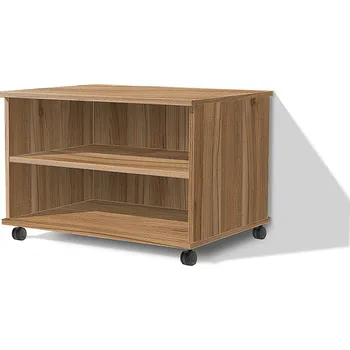 Šatní skříň Nabytekmorava Policový kontejner Alfa 56 barva lamina: ořech lyon