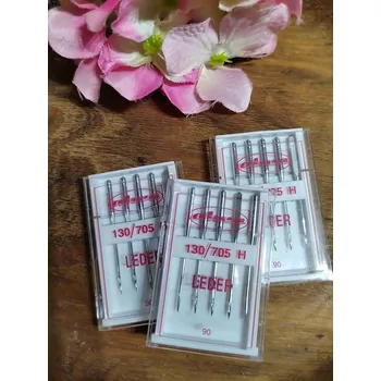 Strojové jehly Leder 90 Akra ČESKÝ VÝROBEK