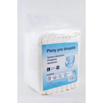 Inkontinenční podložka Plenkové kalhotky samolepící – velikost L /2250ml (10ks)