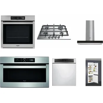 Set domácích spotřebičů WHIRLPOOL AKZ9 9480 IX + WHIRLPOOL TKRL 661 IX EU + WHIRLPOOL WHBS 62F LT K + WHIRLPOOL ABSOLUTE AMW 730 IX + WHIRLPOOL WBC 3C34 PF X + WHIRLPOOL ART 66112