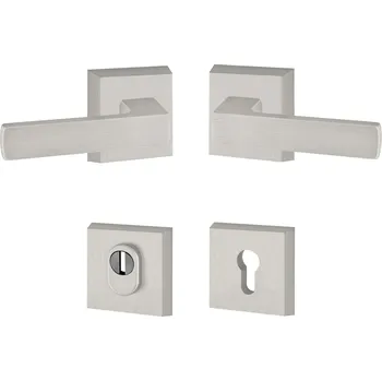 Dveřní kování Cobra Bezpečnostní kování Mars-S plus (hliník) Provedení: PZ L (klika LEVÁ/ klika)