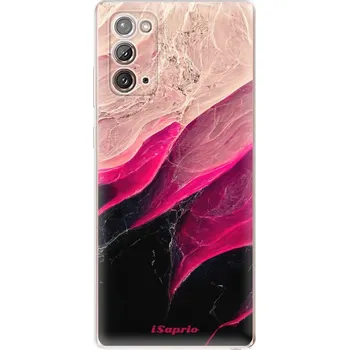 Odolné silikonové pouzdro iSaprio - Black and Pink - Samsung Galaxy Note 20