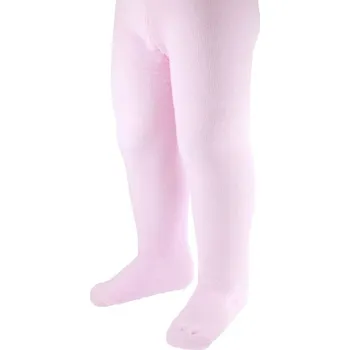 Dětské bavlněné punčocháče růžové 62/68