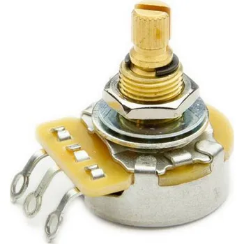 Příslušenství pro strunný nástroj Bare Knuckle potenciometr 550k Custom 10% Fast Taper "A", short shaft