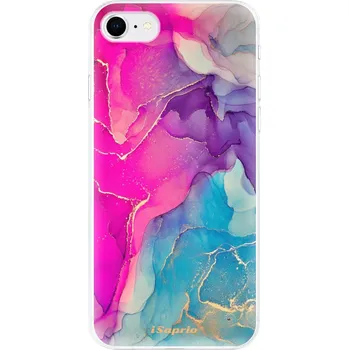 Pouzdro na mobilní telefon Odolné silikonové pouzdro iSaprio - Purple Ink - iPhone SE 2020