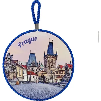 Podtácek GiftyCity Keramický dekorační podtácek, Romantic Prague