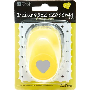 Dekorativní děrovačka DP Craft 2,5 cm - srdce
