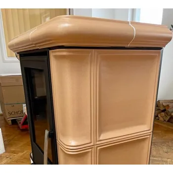 Krbová kamna ABX Abx Bavaria K I. kachlový sokl - naturbraun