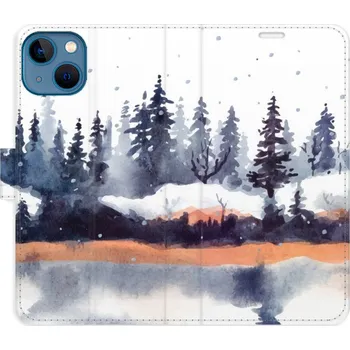 Pouzdro na mobilní telefon Flipové pouzdro iSaprio - Winter 02 - iPhone 13