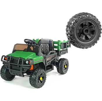 Dětské elektrovozidlo Náhradní kolo EVA na elektrické autíčko Farm Trac BDM0926