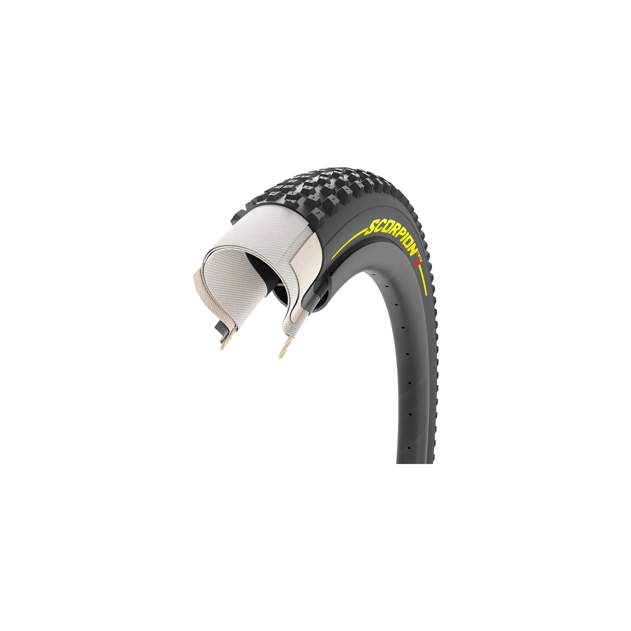 Fotografie 1 - Plášť na kolo Pirelli Scorpion XC H ProWall kevlar žlutý 29" x 2,2"