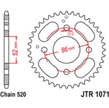 Řetězová sada pro motocykl Zadní rozeta Kymco 50 MXer 2002 - 2004 30 zubů