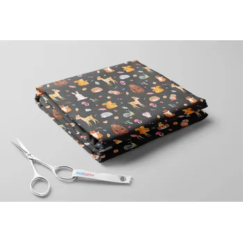 Kočárkovina, Zvířátka a lesní plody Barva: Tmavě šedá