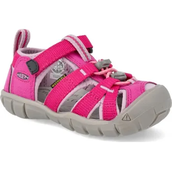 Dívčí obuv KEEN dětské sandály SEACAMP II CNX very berry/dawn pink Velikost: 32-33