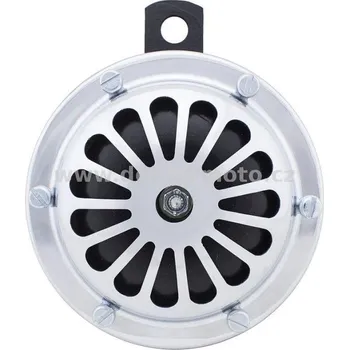 Houkačka Klakson 12V - originál ( Pérák ) chrom, černý