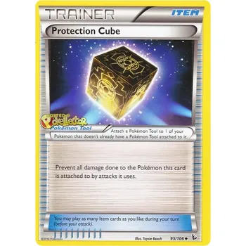Sběratelská karetní hra Protection Cube 095/106 - Flashfire Typ karty: Non-Holo