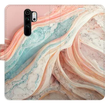 Pouzdro na mobilní telefon Flipové pouzdro iSaprio - Colour Marble - Xiaomi Redmi Note 8 Pro