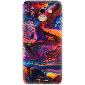 Pouzdro na mobilní telefon Odolné silikonové pouzdro iSaprio - Abstract Paint 02 - Samsung Galaxy J6