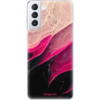 Pouzdro na mobilní telefon Odolné silikonové pouzdro iSaprio - Black and Pink - Samsung Galaxy S21+