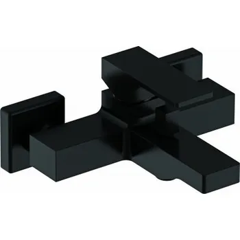 Vodovodní baterie Sanjet Absolute Black vanová baterie nástěnná černá AU05NO