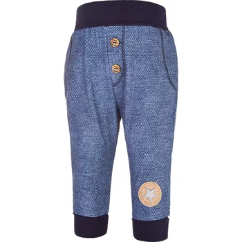 Dupačky Little Angel Tepláky - modrá melír Velikost oblečení: 86