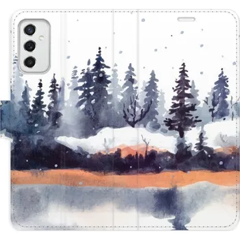 Pouzdro na mobilní telefon Flipové pouzdro iSaprio - Winter 02 - Samsung Galaxy M52 5G