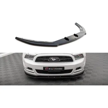 Karosérie Spojler pod nárazník lipa Ford Mustang Mk5 Facelift černý lesklý plast