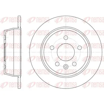 Brzdový kotouč Brzdový kotouč REMSA 6471.00