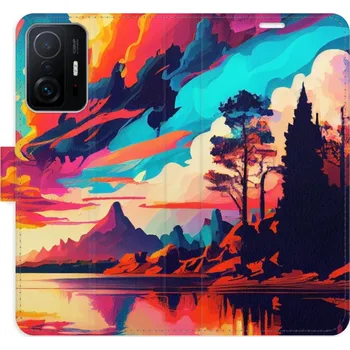 Pouzdro na mobilní telefon Flipové pouzdro iSaprio - Colorful Mountains 02 - Xiaomi 11T / 11T Pro