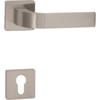 Dveřní kování Cobra dveřní kování Vera-S (nikl matný) Provedení: PZ (klika/klika, zámek FAB), Povrch: ONS (nikl matný)