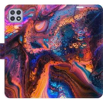 Pouzdro na mobilní telefon Flipové pouzdro iSaprio - Magical Paint - Samsung Galaxy A22 5G