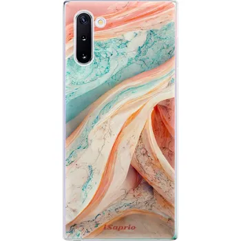 Pouzdro na mobilní telefon Odolné silikonové pouzdro iSaprio - Orange and Blue - Samsung Galaxy Note 10