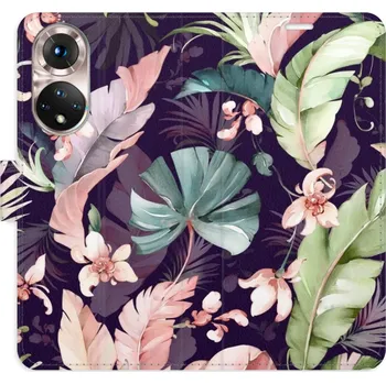 Pouzdro na mobilní telefon Flipové pouzdro iSaprio - Flower Pattern 08 - Honor 50 / Nova 9